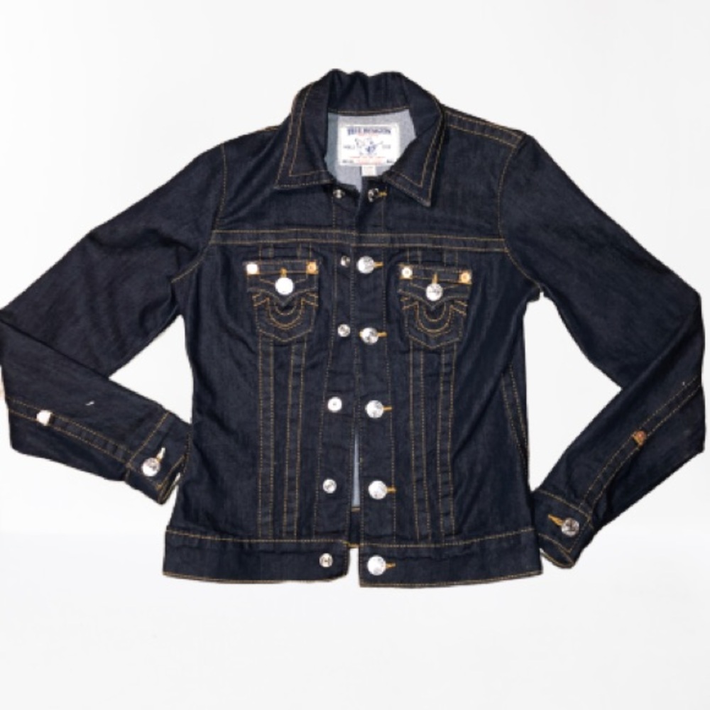 True Religion jean jacket ✨